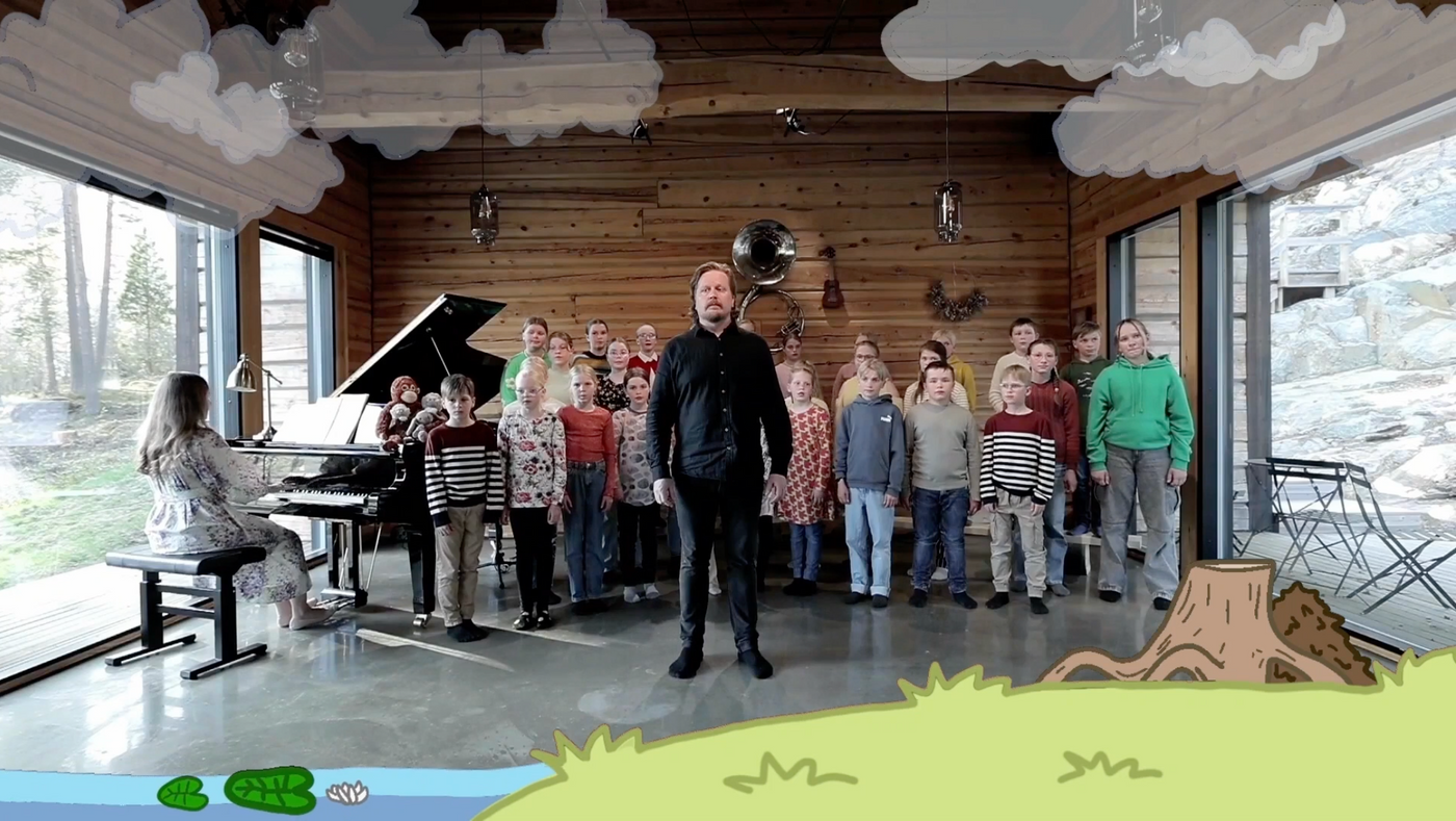 Recording of the children's songs telephone wish concert from Lauluhuone 12.5.23 at 19.00