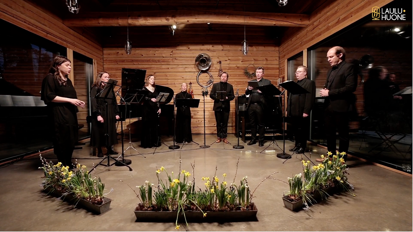 Easter music from Lauluhuone Wed 5.4.23 at 8 pm recording