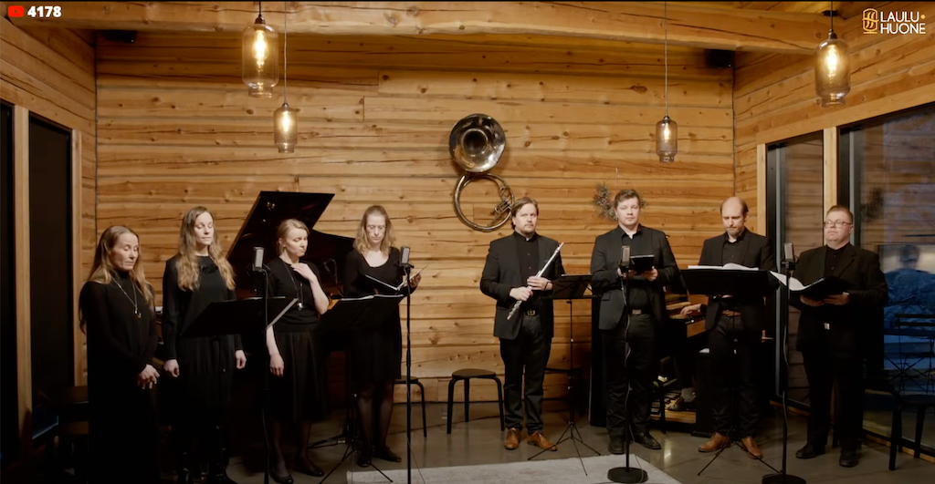 Recording of the Easter concert from Lauluhuone on 13 April 2022 